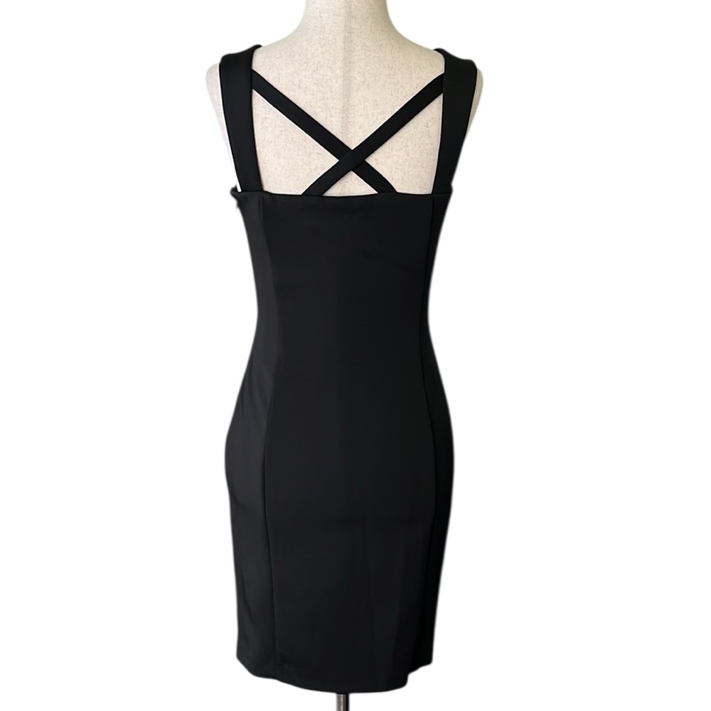 Guess Bodycon Criss Cross Sleeveless Dress - Picture 8 of 10